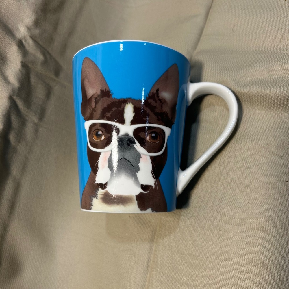 Christopher Vine Australia The Mob Boston Terrier Dog Coffee Mug